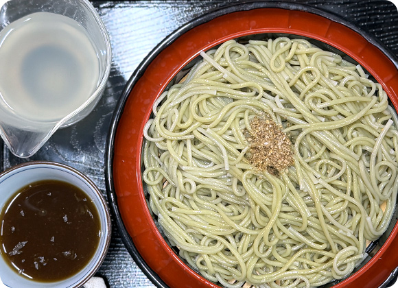 喜界島 薬草ざるうどん（冷）